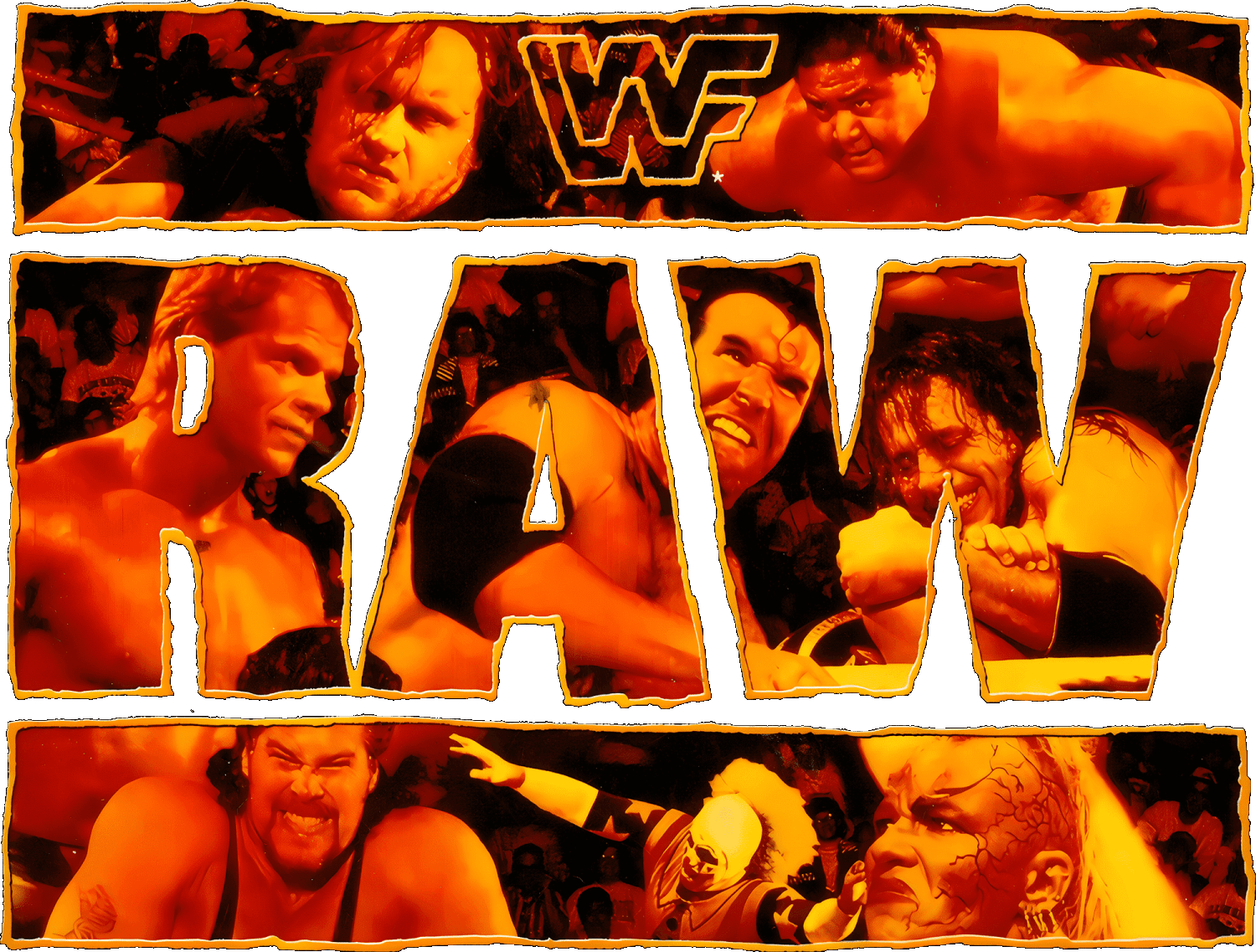 WWF RAW logo for Super Nintendo